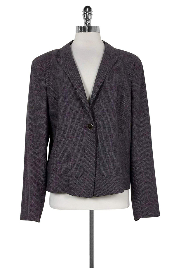 Current Boutique-Escada Sport - Purple Wool Blend Blazer Sz 16