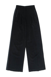 Current Boutique-Etro - Black High-Waisted Pleated Slacks Sz 4