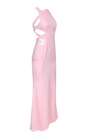 Current Boutique-Fame and Partners - Light Pink Sleeveless Gown w/ Cutouts Sz 2