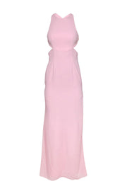 Current Boutique-Fame and Partners - Light Pink Sleeveless Gown w/ Cutouts Sz 2