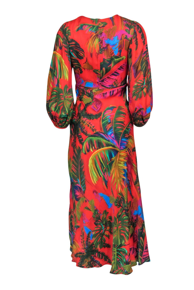 Current Boutique-Farm - Urban Jungle Midi Dress Sz XS