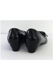 Current Boutique-Fendi - Black Patent Leather Kitten Heels Sz 10.5