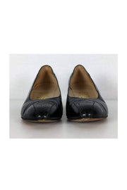 Current Boutique-Ferragamo - Black Leather Pumps Sz 9