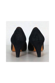 Current Boutique-Ferragamo - Brown Suede Cap Toe Pumps Sz 9.5