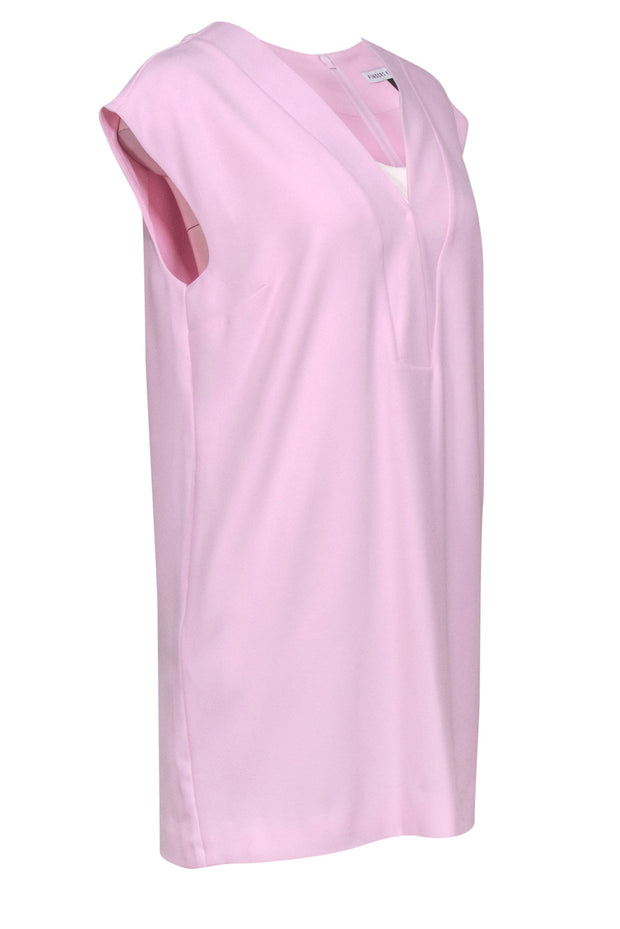 Current Boutique-Finders Keepers - Light Pink Cap Sleeve "Electric City" Shift Dress Sz L