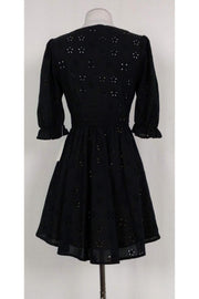 Current Boutique-For Love & Lemons - Black Eyelet Dress Sz S