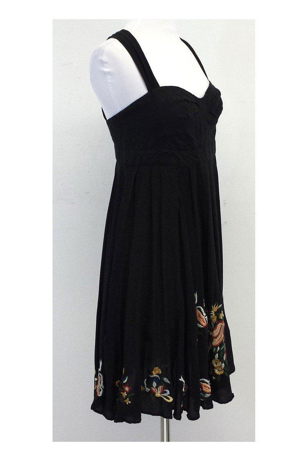 Current Boutique-French Connection - Black Open Racerback Dress Sz 6