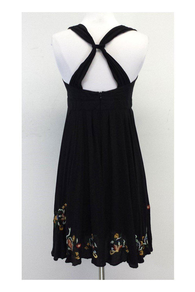 Current Boutique-French Connection - Black Open Racerback Dress Sz 6