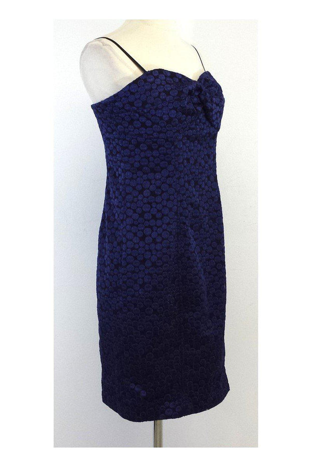 Current Boutique-Frock! By Tracy Reese - Blue & Black Bodycon Dress Sz 8