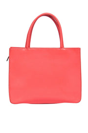 Current Boutique-Furla - Leather Coral Structured Small Tote Bag