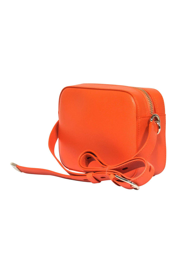 Current Boutique-Furla - Orange Leather Crossbody