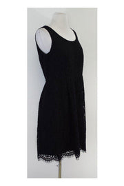 Current Boutique-Gerard Darel - Black Lace Sleeveless Dress Sz 8