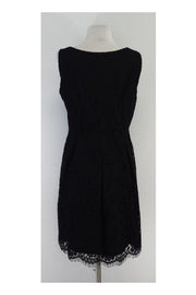 Current Boutique-Gerard Darel - Black Lace Sleeveless Dress Sz 8