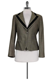 Current Boutique-Giorgio Armani - Bronze Structured Blazer Sz S