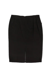 Current Boutique-Giorgio Armani - Brown Pencil Skirt Sz 12