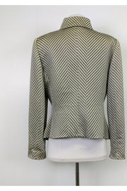 Current Boutique-Giorgio Armani - Chevron Print Blazer Sz 8