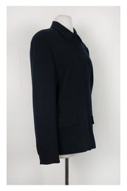 Current Boutique-Giorgio Armani - Navy Blue Wool Blazer Sz 8