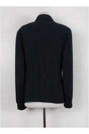 Current Boutique-Giorgio Armani - Navy Blue Wool Blazer Sz 8