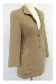 Current Boutique-Giorgio Armani - Wool Chevron Blazer Sz 4