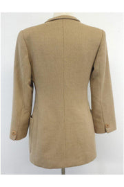 Current Boutique-Giorgio Armani - Wool Chevron Blazer Sz 4