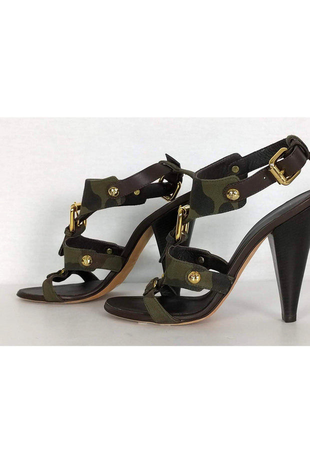 Current Boutique-Giuseppe Zanotti - Camo Slingback Pumps Sz 7