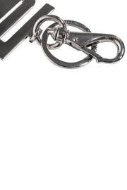 Current Boutique-Givenchy - Silver "LOVE" Large Keychain