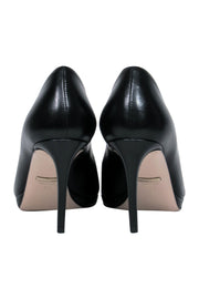 Current Boutique-Gucci - Black Leather Peep Toe Pumps w/ Horsebit Sz 7