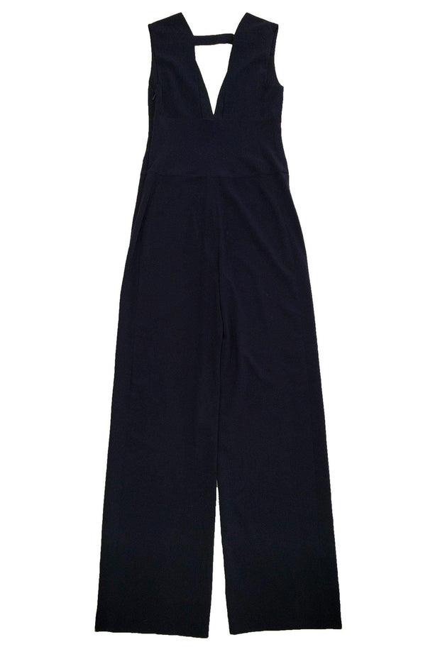 Current Boutique-Halston Heritage - Midnight Blue Jumpsuit Sz 2