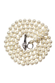 Current Boutique-Henri Bendel - Faux Pearl Long Necklace