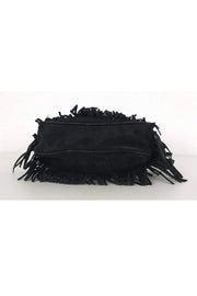 Current Boutique-Hogan - Black Suede Fringe Purse