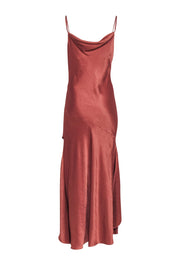 Current Boutique-House of Harlow 1960 x Revolve - Copper Sleeveless High-Low Slip Dress Sz M