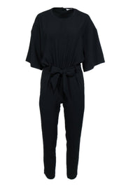 Current Boutique-IRO - Black Jumpsuit w/ Waist Tie Sz 4