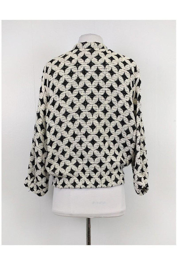 Current Boutique-IRO - Ferdy Black & White Jacket Sz 2