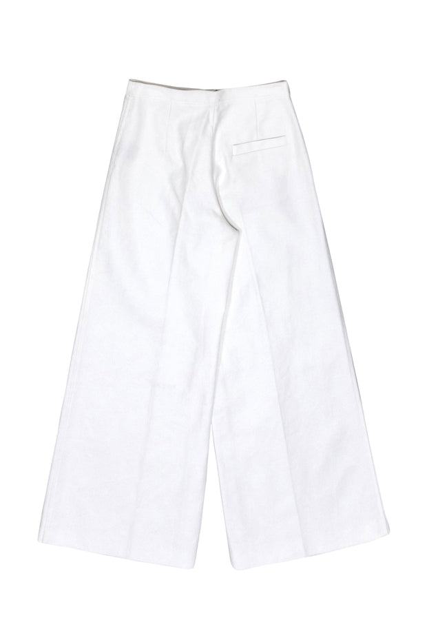 Current Boutique-Isabel Marant - White Wide Leg Denim Pants Sz 6