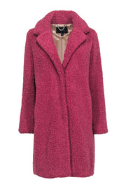 Current Boutique-J. Crew - Pink Teddy Coat Sz M