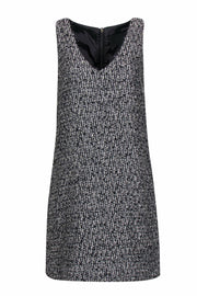 Current Boutique-J.Crew Collection - Black & White Tweed Sleeveless V-Neck Dress Sz 6