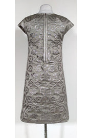 Current Boutique-J.Crew Collection - Silver Patterned Dress Sz 0