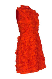 Current Boutique-J.Crew - Orange Sleeveless Dress w/ Floral Embroidery & Appliques Sz 6