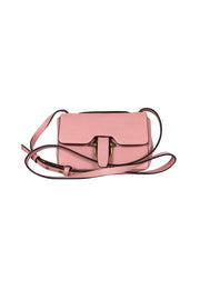 Current Boutique-J.Crew - Small Pink Leather Crossbody