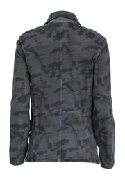 Current Boutique-James Pearse - Green Camo Cotton Utility Jacket Sz M