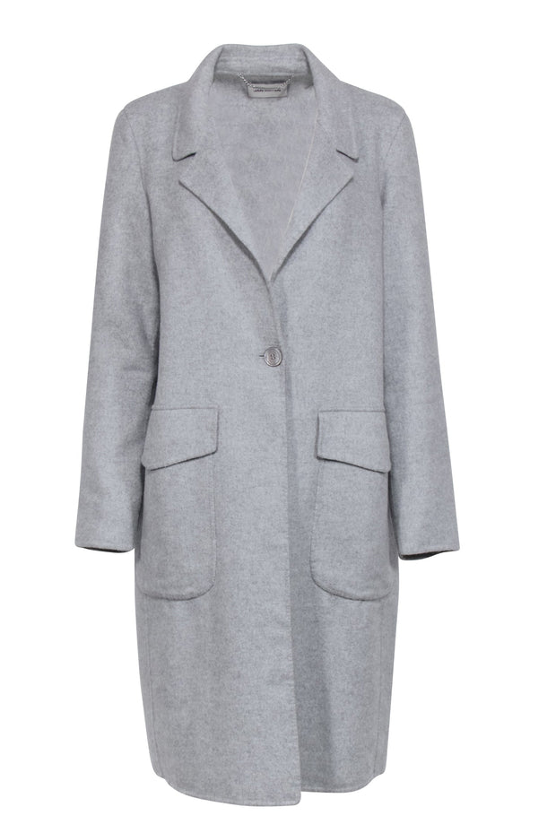 Current Boutique-Jan Mayen - Grey Single Button Coat Sz M