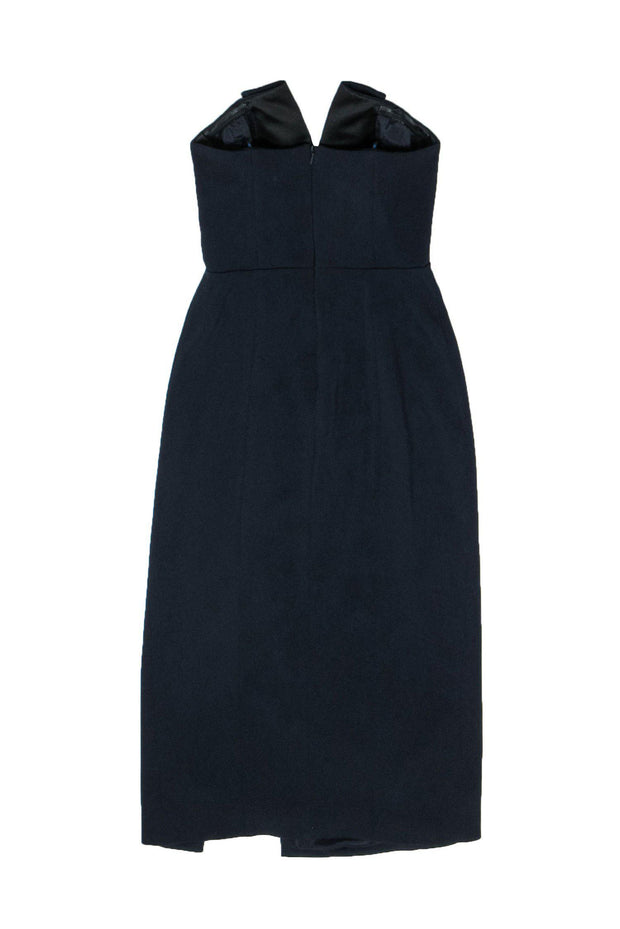 Current Boutique-Jay Godfrey - Navy "Tinsley" Strapless Midi Dress Sz 00