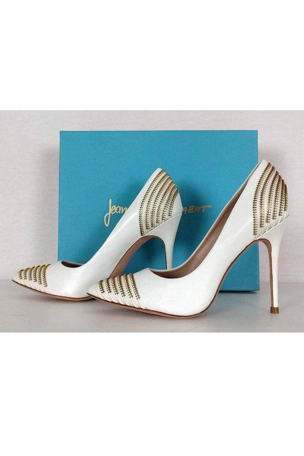 Current Boutique-Jean-Michel Cazabat - White Eternity Pumps Sz 6