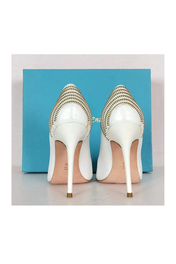 Current Boutique-Jean-Michel Cazabat - White Eternity Pumps Sz 6