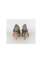 Current Boutique-Jimmy Choo - Snakeskin Sandal Pumps Sz 7