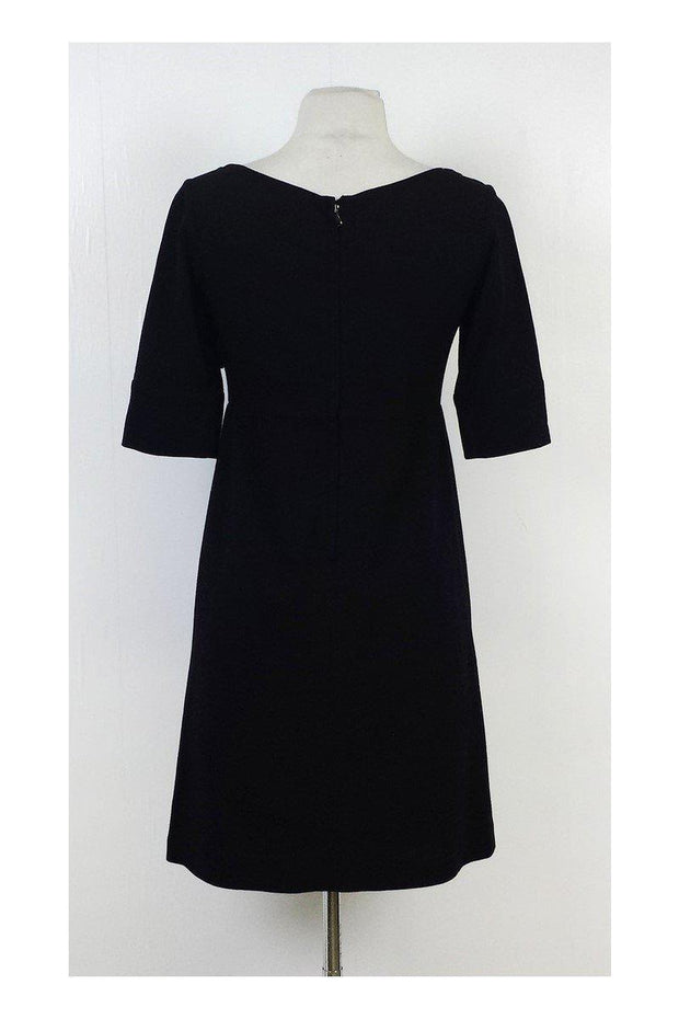 Current Boutique-Jovovich Hawk - Black Wool Ruffle Dress Sz 2