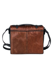 Current Boutique-Joy Gryson - Brown Calf Hair Structured Crossbody