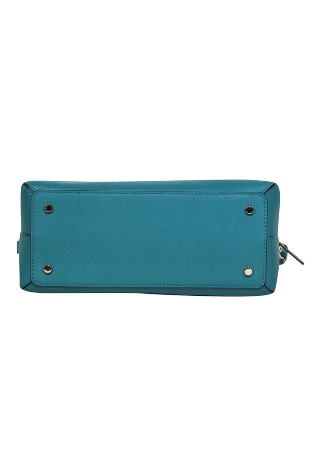 Current Boutique-Kate Spade - Aqua Green Textured Leather "Cameron Street" Convertible Bag