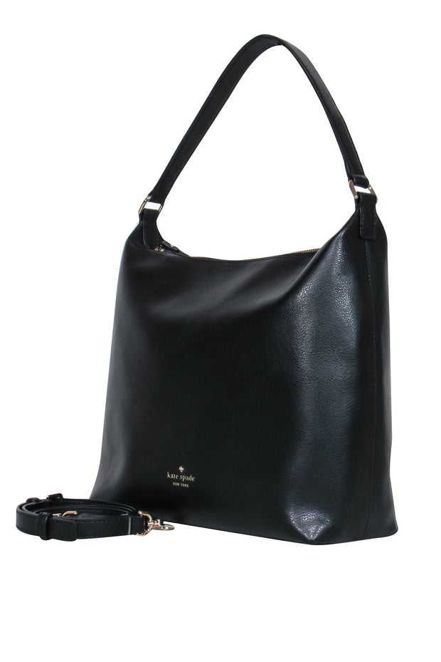 Current Boutique-Kate Spade - Black Leather Satchel Bag