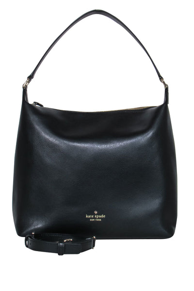 Current Boutique-Kate Spade - Black Leather Satchel Bag